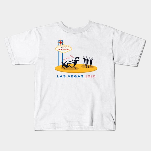 Las Vegas 2020 - Commemoration of the Brawls Kids T-Shirt by Las Vegas Shirts